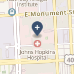 Johns Hopkins Hospital, The on map