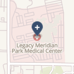 Legacy Meridian Park Medical Center on map