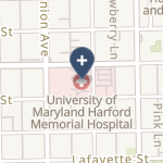 University Of Maryland Harford Memorial Hospital on map