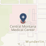 Central Montana Medical Center on map