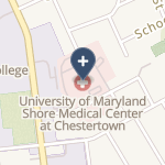 University Of Md Shore Medical Ctr At Chestertown on map