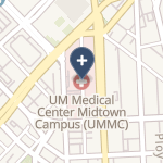University Of Md Medical Center Midtown Campus on map
