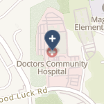 Doctors' Community Hospital on map