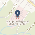 Hampton Regional Medical Center on map