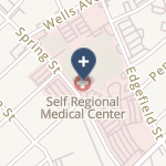 Self Regional Healthcare on map