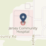 Jersey Community Hospital on map