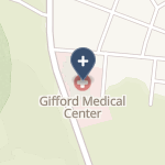 Gifford Medical Center on map