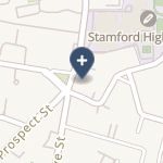 Stamford Hospital on map