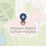 Missouri Baptist Sullivan Hospital on map