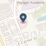 North Carolina Specialty Hospital on map