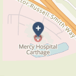 Mercy Hospital Carthage on map