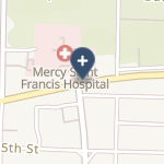 Mercy St Francis Hospital on map
