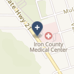 Iron County Hospital on map