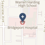 Bridgeport Hospital on map