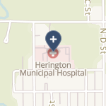 Herington Municipal Hospital on map