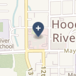 Providence Hood River Memorial Hospital on map