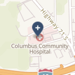 Columbus Community Hospital on map