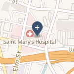 Saint Mary's Hospital on map
