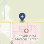 Canyon Vista Medical Center on map