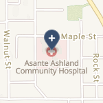 Asante Ashland Community Hospital on map