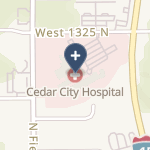 Cedar City Hospital on map