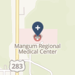 Mangum Regional Medical Center on map