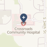 Crossroads Community Hospital on map