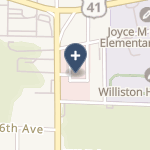 Regional General Hospital Williston on map