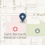 St Bernards Medical Center on map