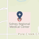 Sidney Regional Medical Center on map