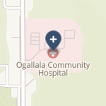 Ogallala Community Hospital on map