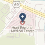 Hunt Regional Medical Center on map