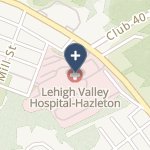 Lehigh Valley Hospital - Hazleton on map