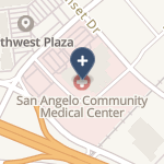 San Angelo Community Medical Center on map