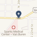 Sparks Medical Center - Van Buren on map