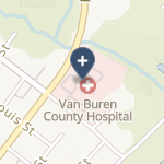 Van Buren County Hospital on map