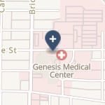 Genesis Medical Center-Davenport on map