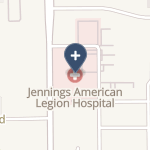 Jennings American Legion Hospital on map
