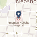 Freeman Neosho Hospital on map
