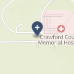 Crawford County Memorial Hospital on map