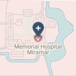 Memorial Hospital Miramar on map