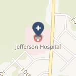 Jefferson Hospital on map