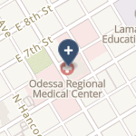 Odessa Regional Medical Center on map