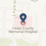 Cedar County Memorial Hospital on map