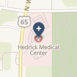 Hedrick Medical Center on map
