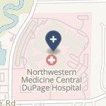 Central Dupage Hospital on map