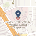 Baylor Scott & White Medical Center Grapevine on map