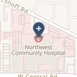 Northwest Community Hospital 1 on map