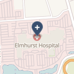 Elmhurst Memorial Hospital on map