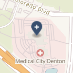 Medical City Denton on map